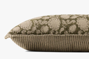 Floral Green Pillow