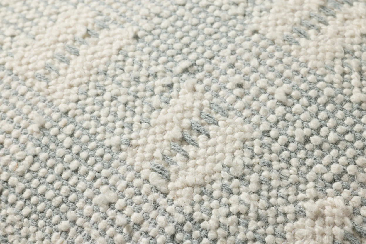 Seaglass Check Textured Pillow