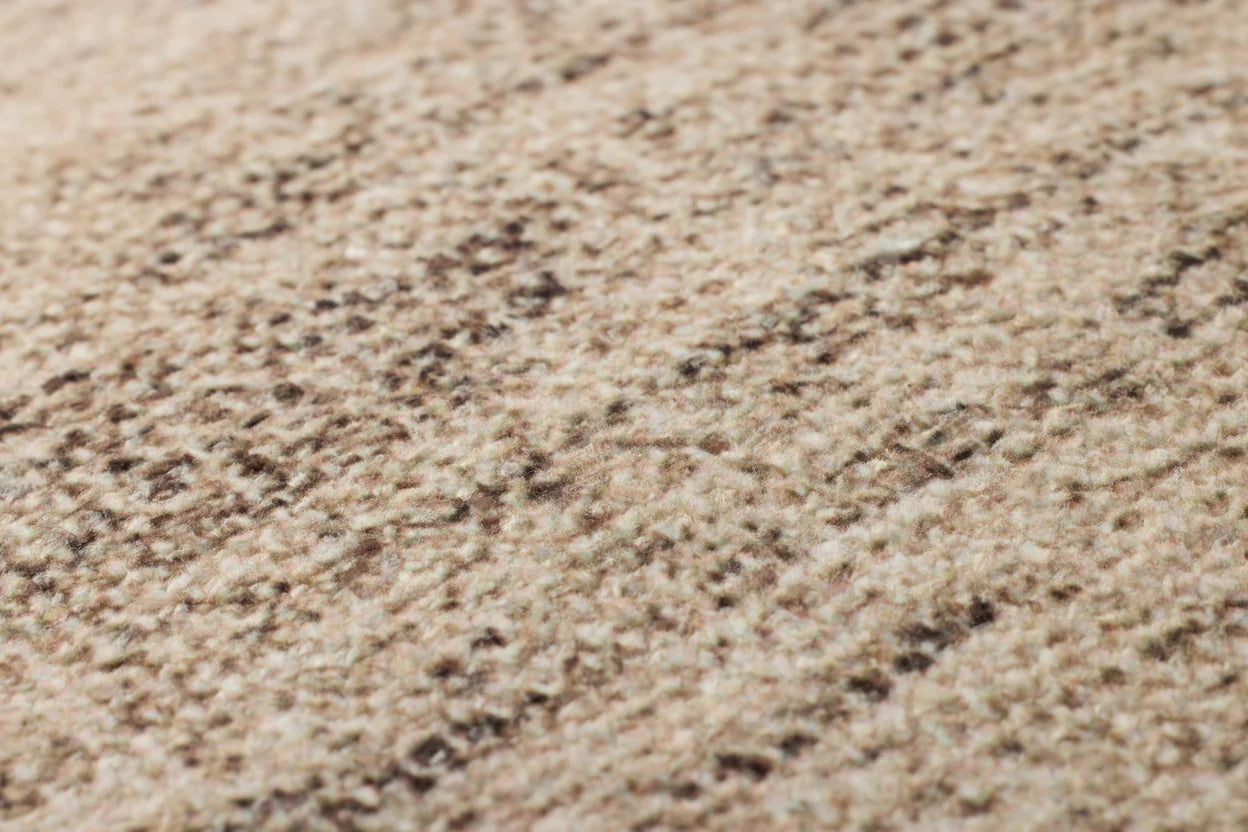 High End Ivory / Brown Pillow