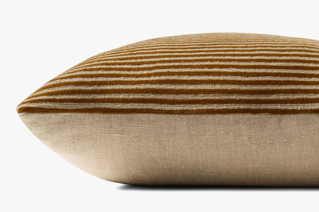 Mustard Stripe Pillow