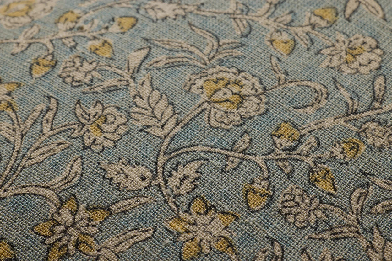 Floral Light Blue / Multi Pillow