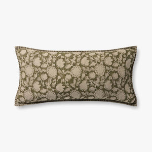 Floral Green Pillow